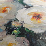 Floral 789 Canvas Art 60 x 40 cm / Black