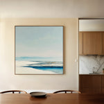 Abstract 790 Canvas Art 60 x 60 cm / Black