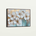 Floral 791 Canvas Art 60 x 40 cm / Black