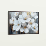 Floral 792 Canvas Art 60 x 40 cm / Black