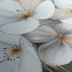 Floral 792 Canvas Art 60 x 40 cm / Black