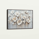 Floral 793 Canvas Art 60 x 40 cm / Black