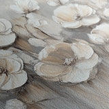 Floral 793 Canvas Art 60 x 40 cm / Black