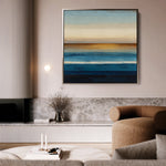 Abstract 794 Canvas Art 60 x 60 cm / Black