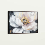 Floral 794 Canvas Art 60 x 40 cm / Black