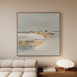 Abstract 795 Canvas Art 60 x 60 cm / Black