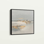 Abstract 795 Canvas Art 60 x 60 cm / Black