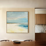 Abstract 796 Canvas Art 60 x 60 cm / Black