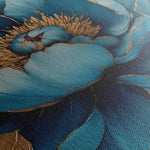 Floral 796 Canvas Art 60 x 40 cm / Black