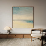 Abstract 797 Canvas Art 60 x 60 cm / Black