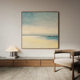 Abstract 797 Canvas Art 60 x 60 cm / Black