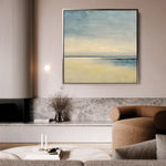 Abstract 797 Canvas Art 60 x 60 cm / Black