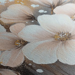 Floral 797 Canvas Art 60 x 40 cm / Black