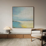 Abstract 798 Canvas Art 60 x 60 cm / Black