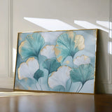 Floral 798 Canvas Art 60 x 40 cm / Black
