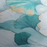 Floral 798 Canvas Art 60 x 40 cm / Black