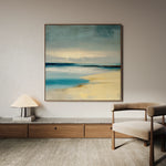 Abstract 799 Canvas Art 60 x 60 cm / Black