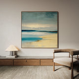 Abstract 799 Canvas Art 60 x 60 cm / Black