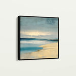 Abstract 799 Canvas Art 60 x 60 cm / Black