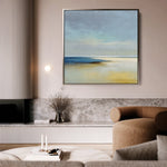 Abstract 801 Canvas Art 60 x 60 cm / Black