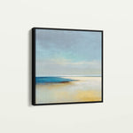 Abstract 801 Canvas Art 60 x 60 cm / Black