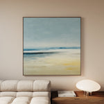Abstract 802 Canvas Art 60 x 60 cm / Black