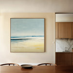 Abstract 802 Canvas Art 60 x 60 cm / Black
