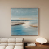 Abstract 803 Canvas Art 60 x 60 cm / Black