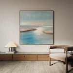 Abstract 803 Canvas Art 60 x 60 cm / Black