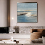Abstract 803 Canvas Art 60 x 60 cm / Black
