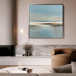 Abstract 804 Canvas Art 60 x 60 cm / Black