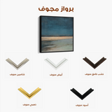 Abstract 806 Canvas Art 60 x 60 cm / Black