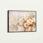 Floral 806 Canvas Art 60 x 40 cm / Black