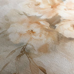 Floral 806 Canvas Art 60 x 40 cm / Black