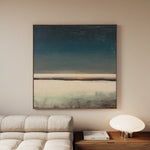 Abstract 807 Canvas Art 60 x 60 cm / Black