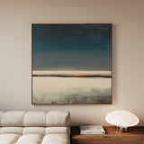 Abstract 807 Canvas Art 60 x 60 cm / Black