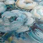 Floral 807 Canvas Art 60 x 40 cm / Black