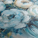 Floral 807 Canvas Art 60 x 40 cm / Black