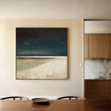 Abstract 808 Canvas Art 60 x 60 cm / Black