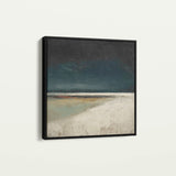 Abstract 808 Canvas Art 60 x 60 cm / Black