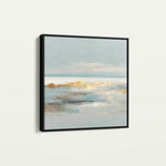 Abstract 810 Canvas Art 60 x 60 cm / Black