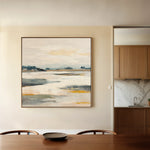 Abstract 811 Canvas Art 60 x 60 cm / Black