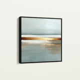 Abstract 813 Canvas Art 60 x 60 cm / Black