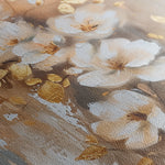 Floral 813 Canvas Art 60 x 40 cm / Black