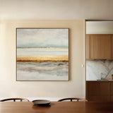 Abstract 814 Canvas Art 60 x 60 cm / Black