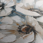 Floral 814 Canvas Art 60 x 40 cm / Black
