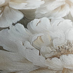 Floral 817 Canvas Art 60 x 40 cm / Black