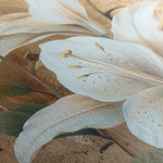 Floral 818 Canvas Art 60 x 40 cm / Black