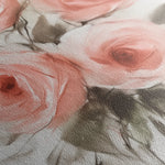Floral 822 Canvas Art 60 x 40 cm / Black