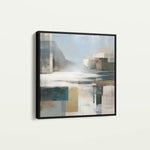Abstract 823 Canvas Art 60 x 60 cm / Black